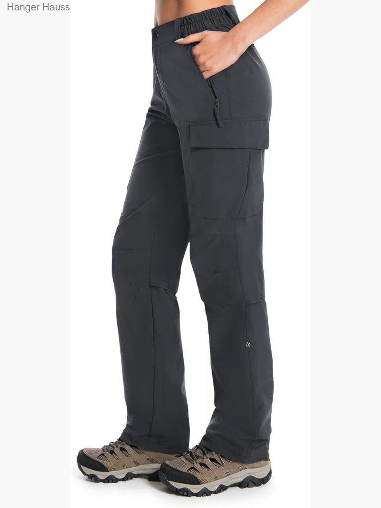 Women's Hiking Pants Lightweight Quick Dry Water Resistant Cargo Travel Summer